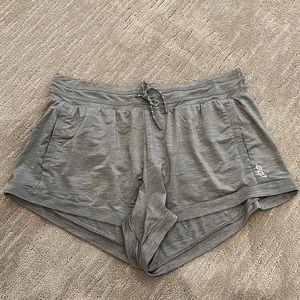 Grey athletic shorts by Lorna Jane